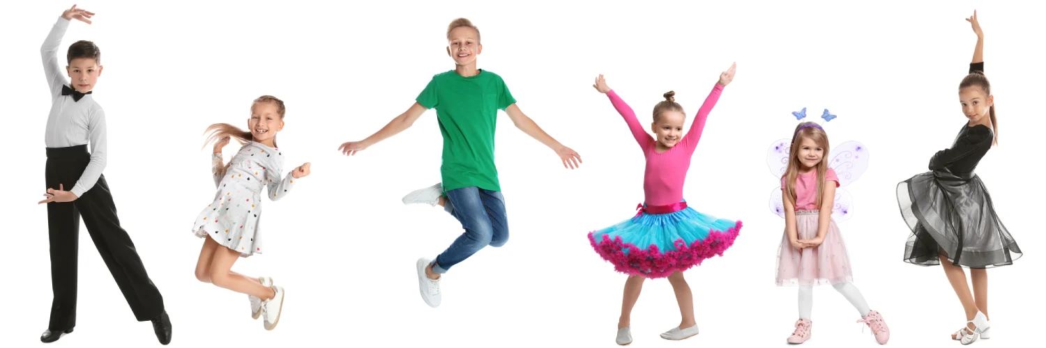 Composición Infantil con clases de canto, interpretación, jazz Broadway, danza y claqué en teatro musical para niños y niñas en Madrid